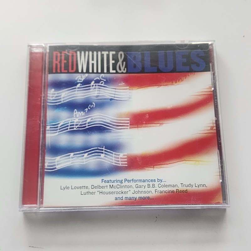Red, White and Blues CD 2002 Various Artists Ichiban Lyle Lovett Francine Reed