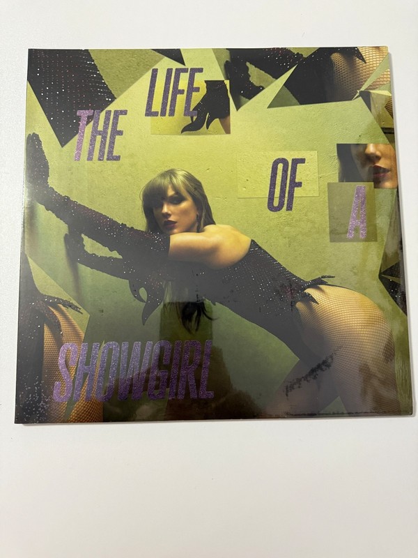 TAYLOR Swift LIFE OF A SHOWGIRL SHINY BUG EDITION VIOLET SHIMMER MARBLED VINYL