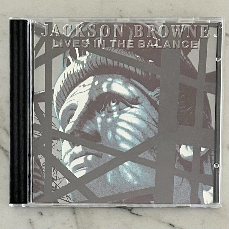 Jackson Browne Lives in the Balance CD EARLY Nimbus Press Made in Great Britain