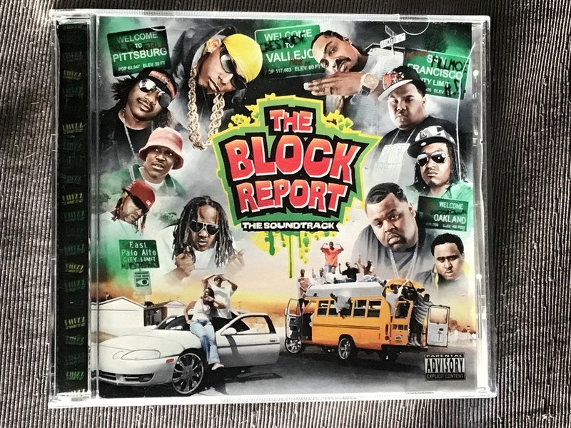 Thizz Nation Presents The Block Report Soundtrack CD Bay Area 2007 Very Good