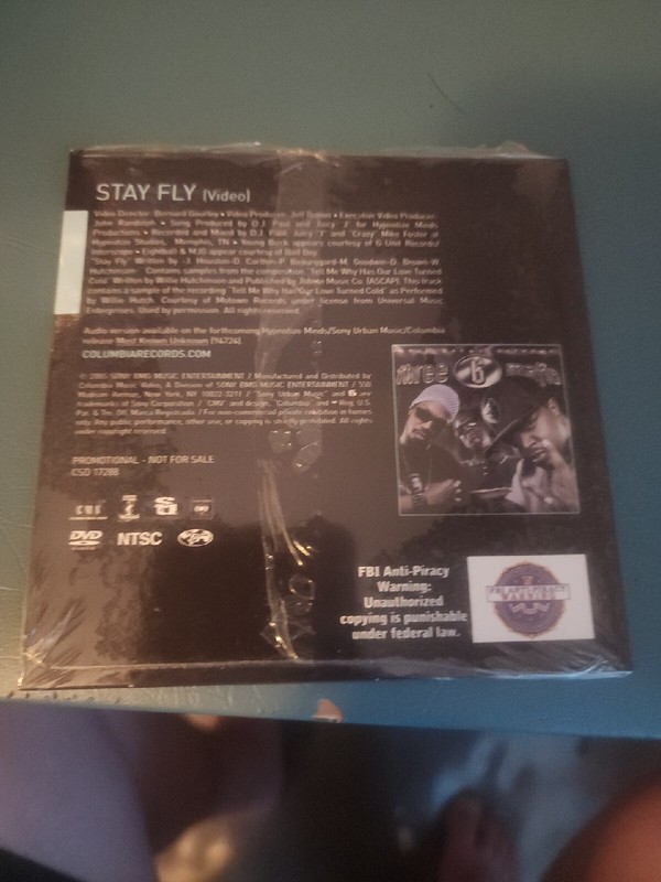 CD Single Three 6 Mafia Stay Fly Cd gallery