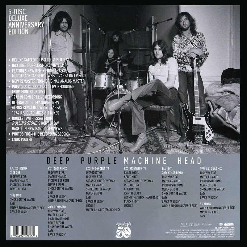 DEEP PURPLE MACHINE HEAD NEW CD
