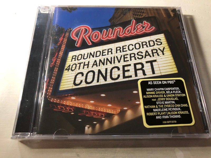 Rounder Records 40th Anniversary Concert (2010) Music CD NEW 11661-3277-2
