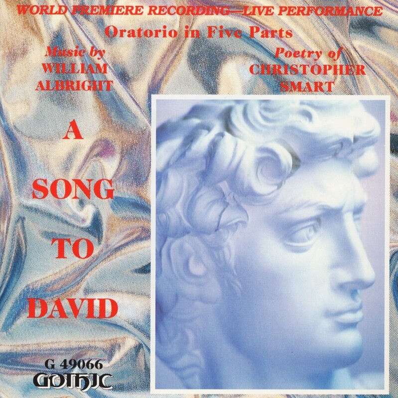 CD The Choir of St. Mark’s Cathedral – William Albright A Song to David
