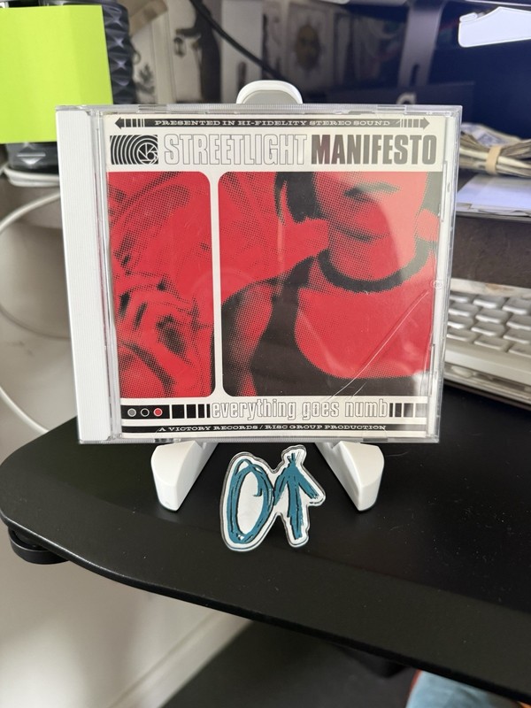 Streetlight Manifesto EVERYTHING GOES NUMB (CD, 2003) Complete w/ Case + Booklet
