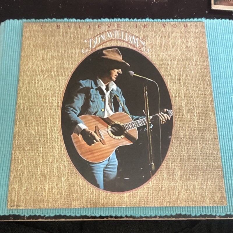Don Williams I Believe In You 12″ Black Vinyl LP 33 RPM MCA Records MCA-5133