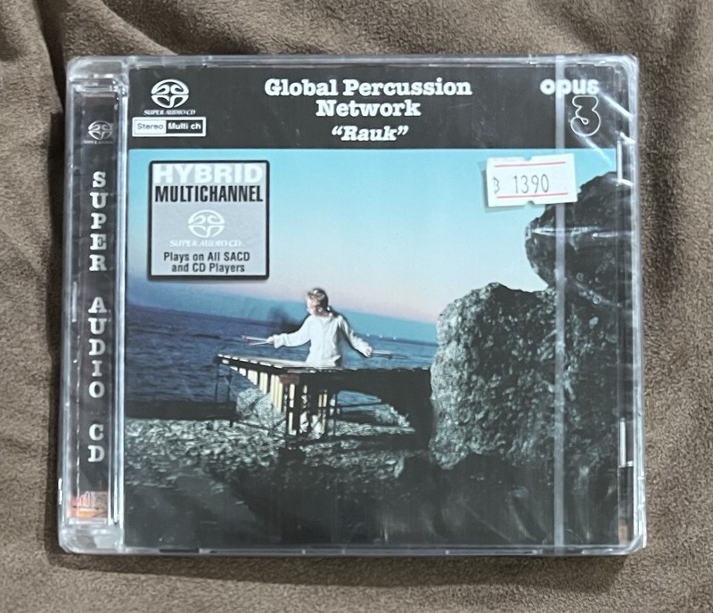 Global Percussion Network – “Rauk”, Opus 3 Hybrid SACD, SS.