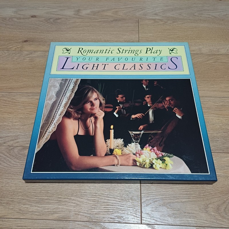 Romantic Strings Play Your Favourite Light Classics Vintage Vinyl Record Box Set