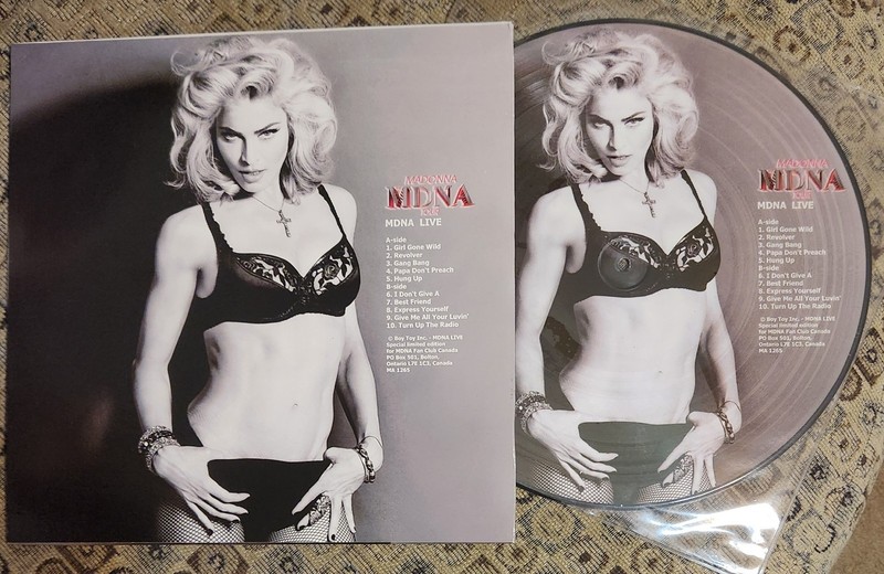 Madonna – MDNA Live LP Gray Vinyl Picture Disc Limited, Boy Toy MA 1265 2026