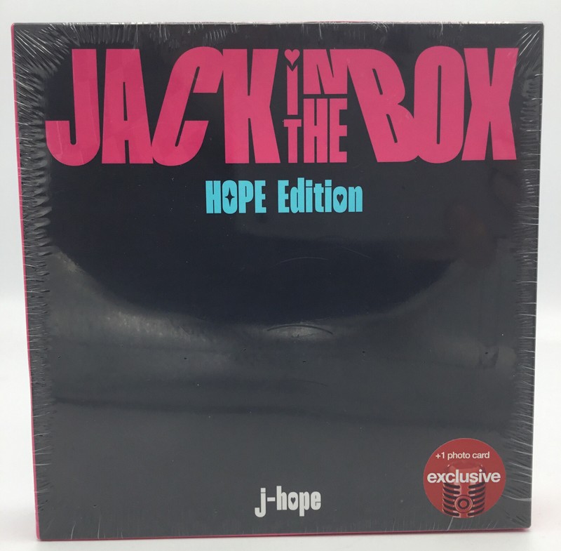 J-HOPE – JACK IN THE BOX – HOPE EDITION TARGET EXCLUSIVE + PHOTO CARD SEALED BTS
