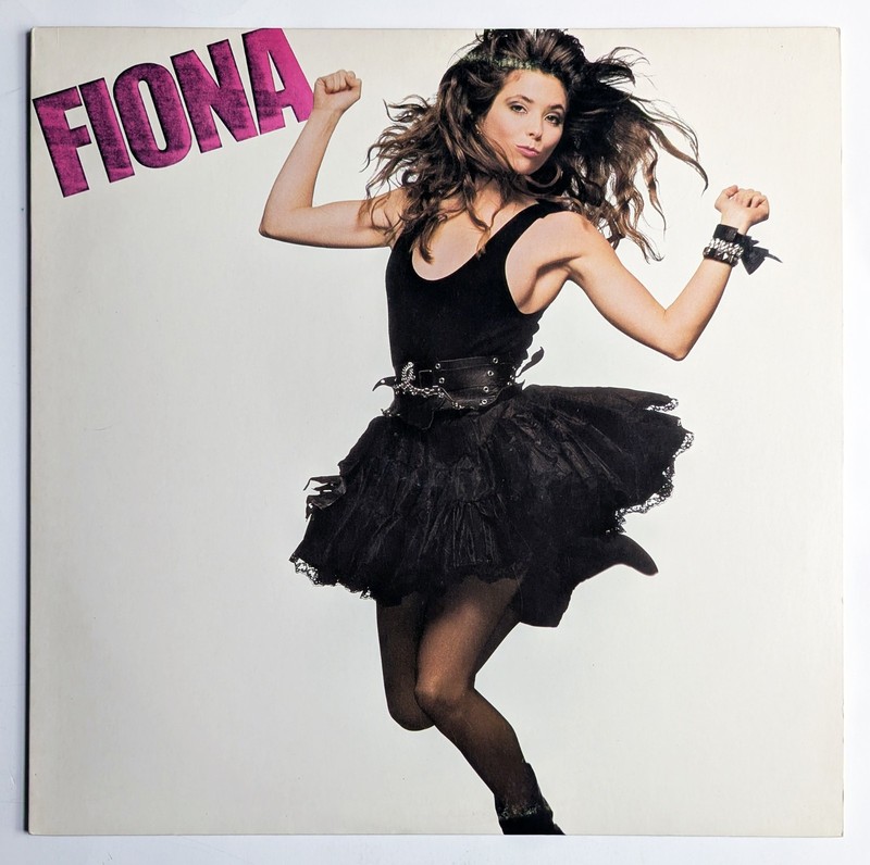 FIONA self-titled LP 1985 Atlantic Records GOOD RATS Talk To Me BOBBY MESSANO