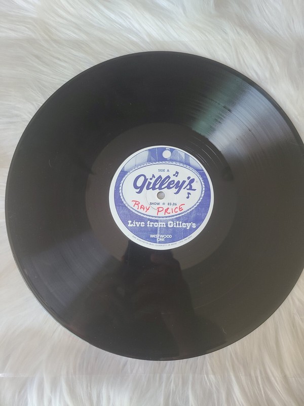 RARE RADIO SHOW: RAY PRICE LIVE FROM GILLEYS W CUE SHEET, AIRED 6/26-27/1982