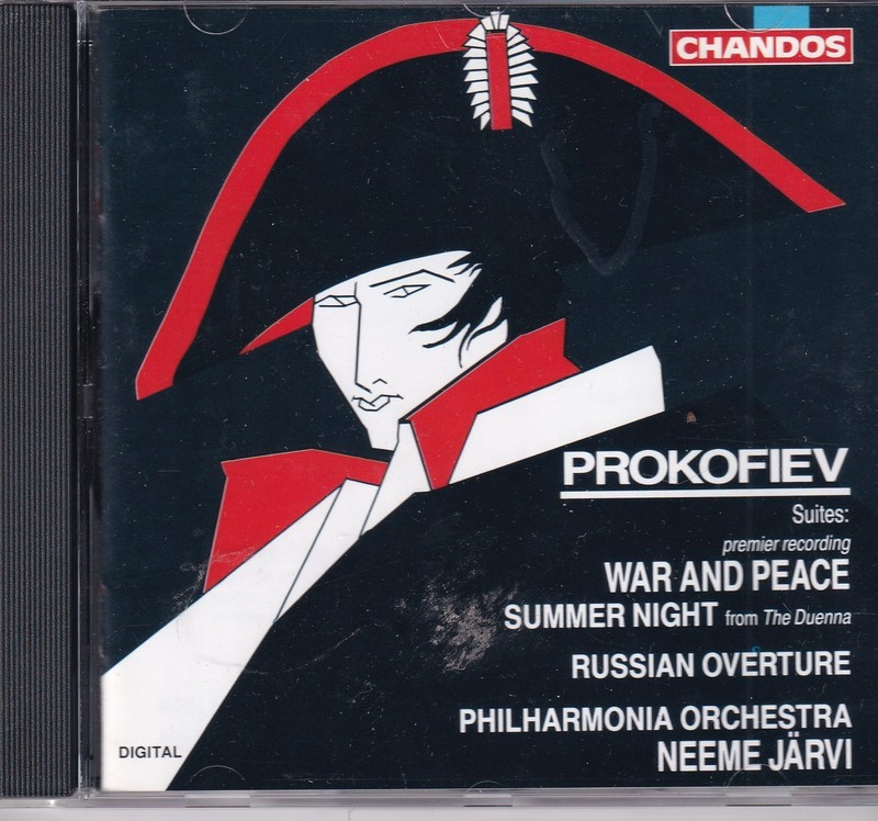 Prokofiev: War & Peace, Summer Night, Russian Overture Op.72 – CD Q7VG The Fast