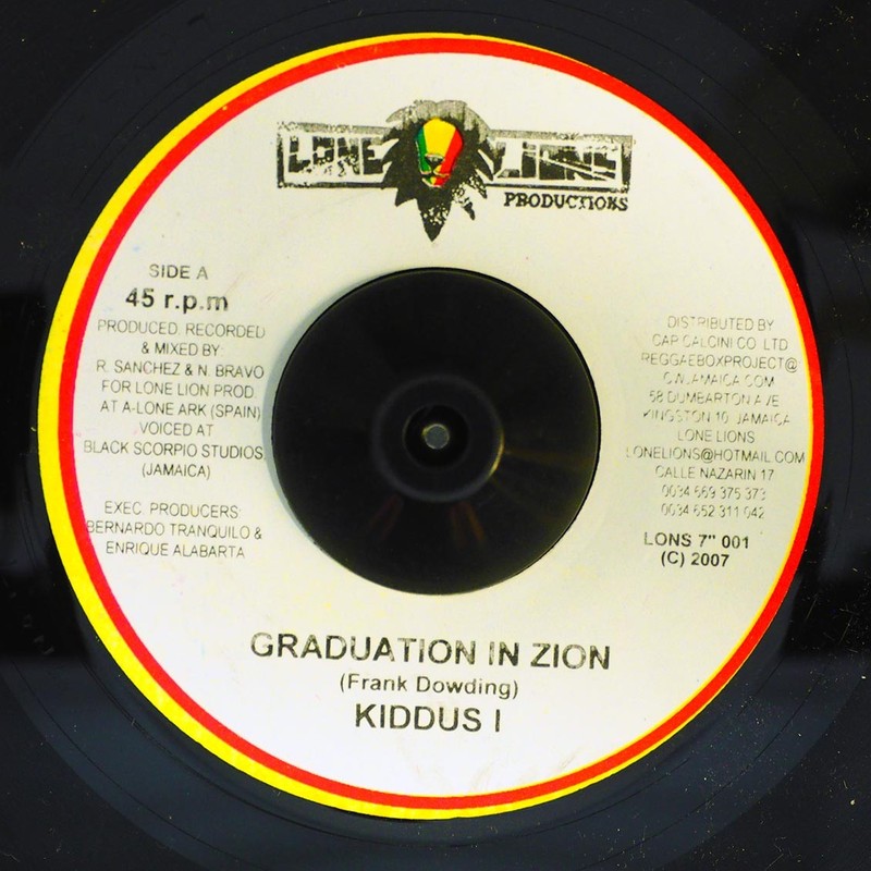 Kiddus I – Graduation In Zion [New Vinyl 7″]