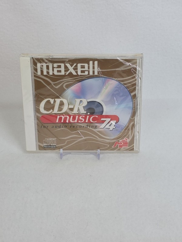 Maxell CD-R Music 74min For Audio Recording Single CD – NEW & SEALED