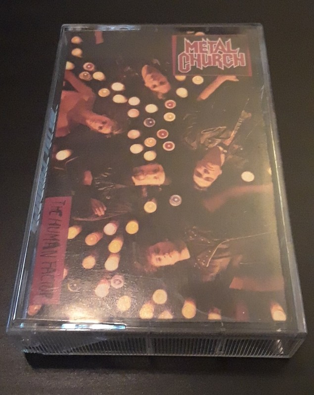 Metal Church: The Human Factor 1991 Epic Records Cassette VG+ Thrash Metal
