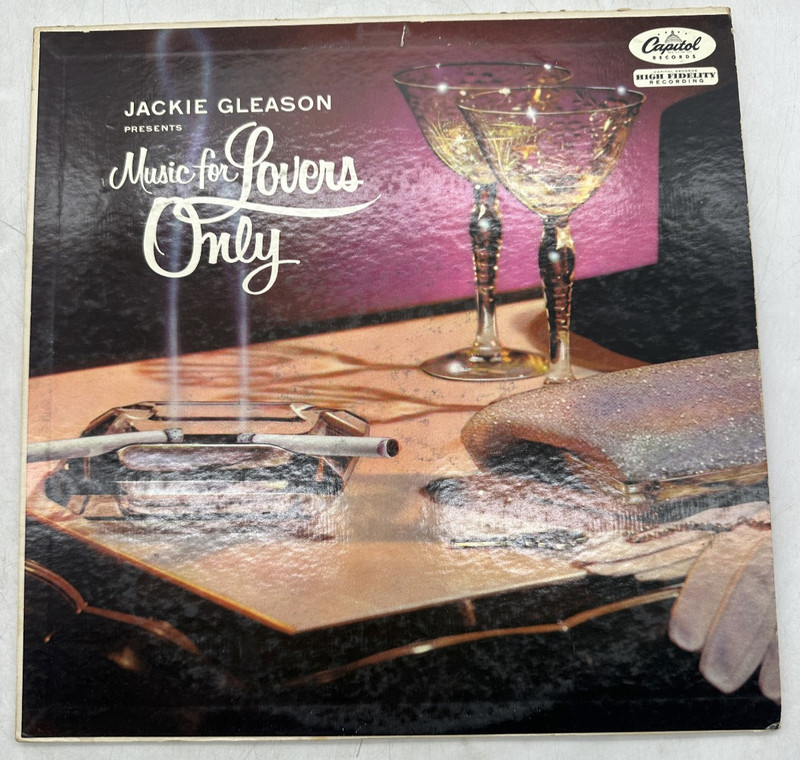 Jackie Gleason Music For Lovers Only Capitol Records W-352 VG