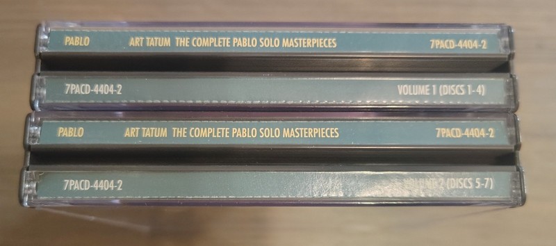Art Tatum – The Complete Pablo Solo Masterpieces 7 CD Set w/ Booklet NM gallery