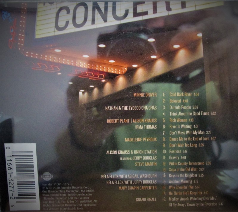 Rounder Records 40th Anniversary Concert NEW! Folk CD,Alison Krauss,Steve Martin gallery