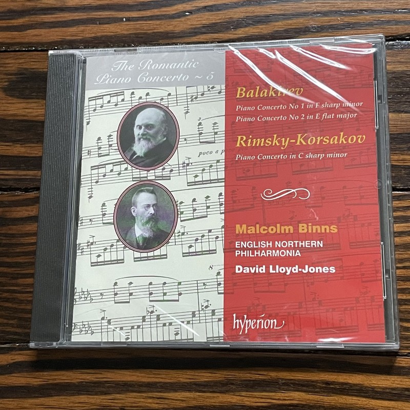Balakirev & Rimsky-Korsakov: Piano Concertos (NEW) (Hyperion) – Malcolm Binns;..