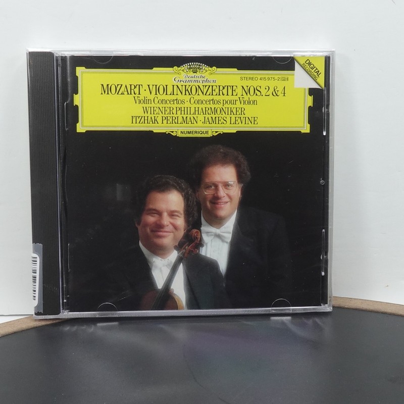 Mozart: Violin Concertos Nos. 2 & 4 (CD, 1990, Deutsche Grammophon) BRAND NEW