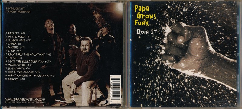Papa Grows Funk-Doin’ It-PMG101-Near Mint 2001 Funk CD-Private Label!!