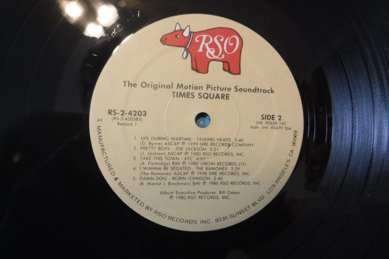 Times Square, Original Motion Picture Soundtrack, 1980 RSO RS-2-4203, 49 2LPs gallery