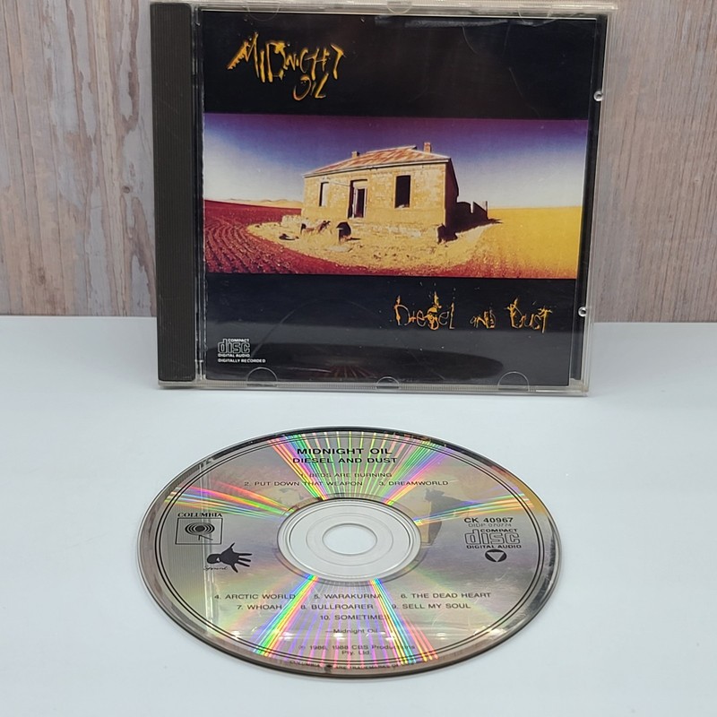 Diesel & Dust by Midnight Oil CD 1990