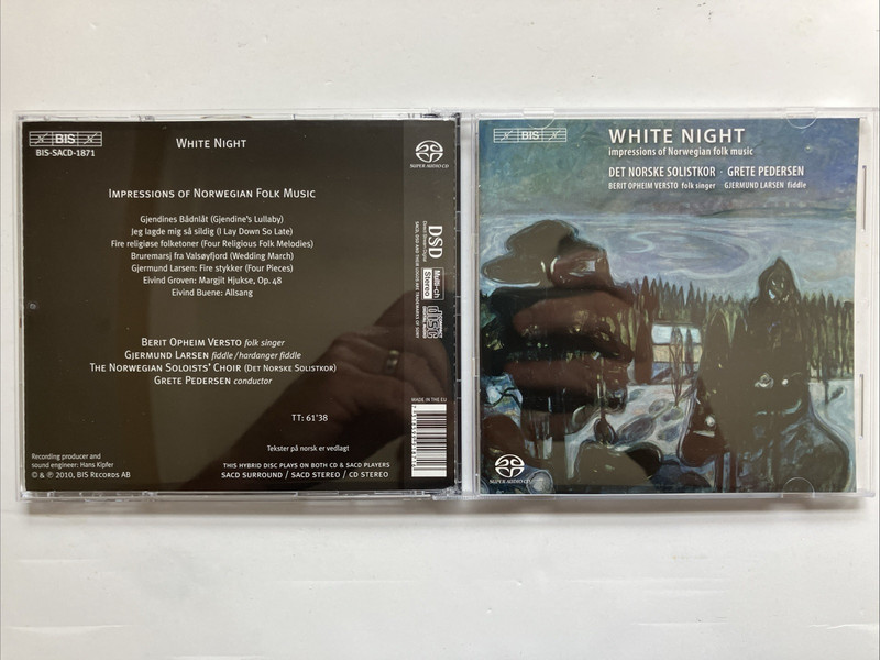 White Nights: Impressions of Norwegian Folk Music CD – Super Audio CD