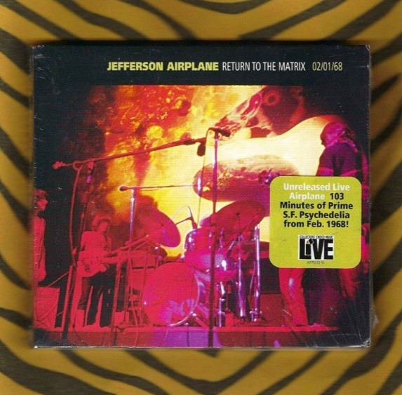 JEFFERSON AIRPLANE: RETURN TO THE MATRIX (02/01/68)/2 CD/PRISTINE MINT/SEALED/FS