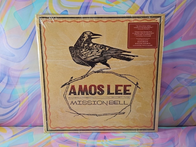 Amos Lee – Mission Bell (Record, 2022) New Sealed, Oakwood Color, Gatefold