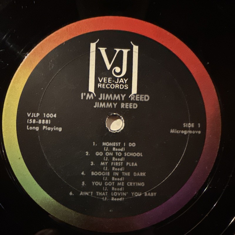 Jimmy Reed I’m Jimmy Reed LP Vee-Jay LP 1004 1961 Mono Rainbow Label Microgroove gallery