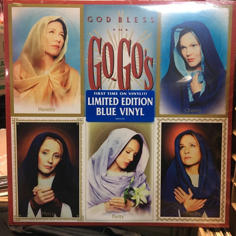 God Bless The Go-Go’s by The Go-Go’s (Record, 2021, Blue) Sealed, Shelf wear *