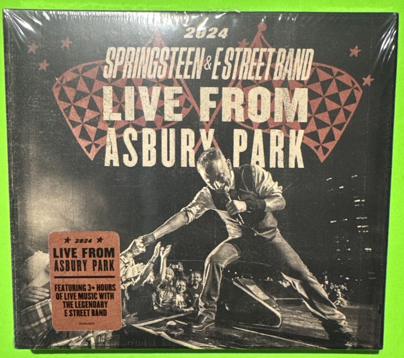 Bruce Springsteen & the E Street Band – Live From Asbury Park 2024 – NEW 3 CD