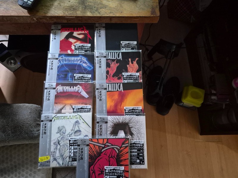 Metallica 9 CD SHM-CDS Japan + Free