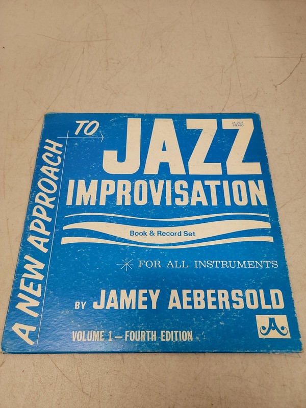 Jamey Aebersold – A New Approach To Jazz Improvisation 1975 JA 2025 LP