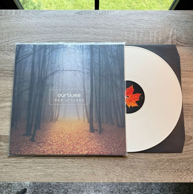 *NEW* Ourlives «Den Of Lions» bone vinyl record LP /50! spartan higher hopes