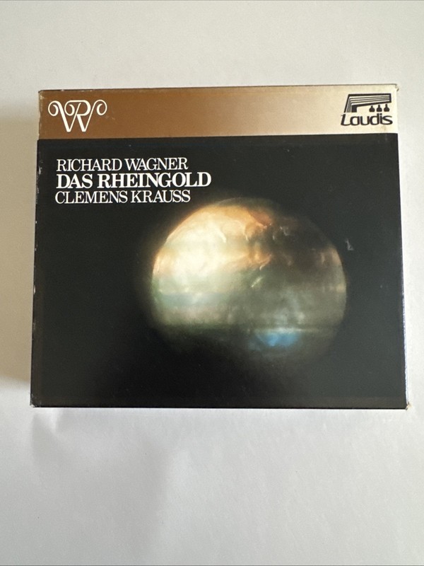 Richard Wagner Das Rheingold Clemens Krauss – 3 CD Import w/ Booklet & Case Rare