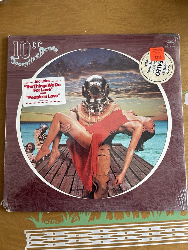 10cc deceptive bends vinyl Promo Sealed
