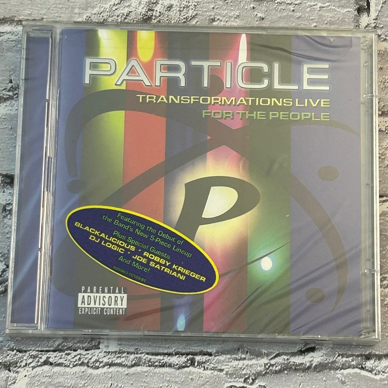 Particle – Transformations Live CD 2006 Jam Band Funk Rock Shout Factory 2-Disc