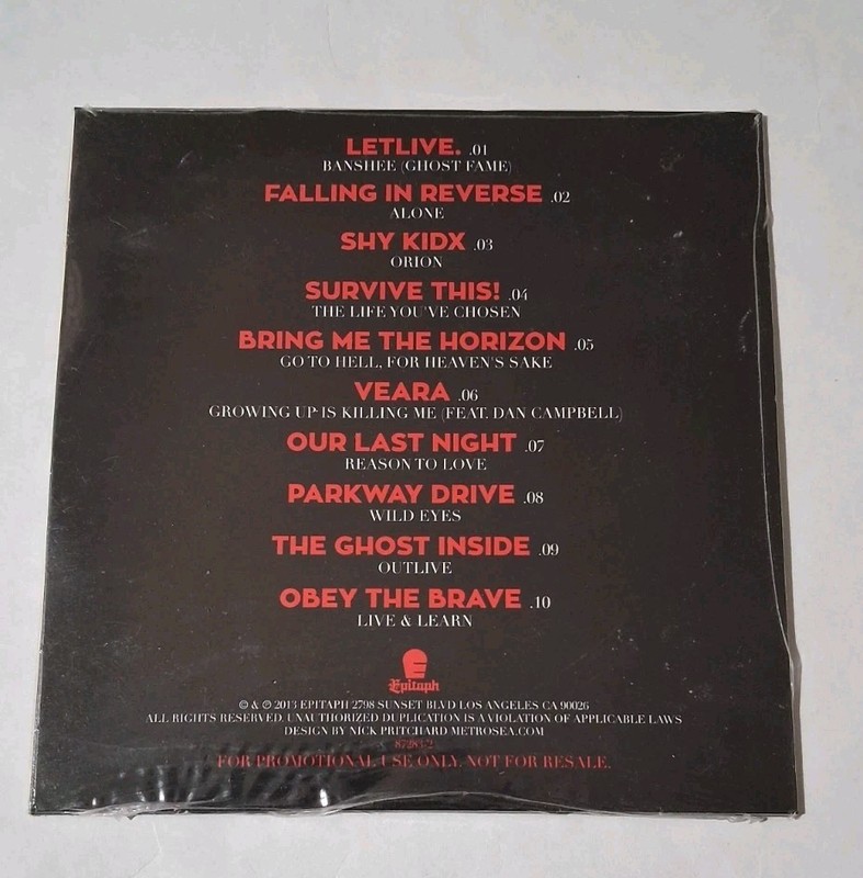 Epitaph Summer Sampler 2013 (CD 2013 Epitaph) 87283-2 US Promo Sampler Sealed gallery