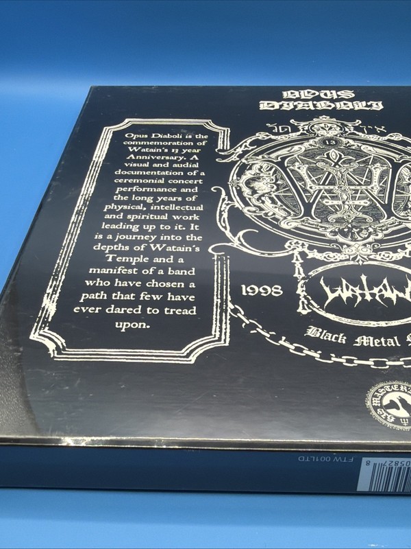 Watain Black Metal Militia Rare Limited Ed Box Set LP DVD CD Opus Diaboli SEALED gallery