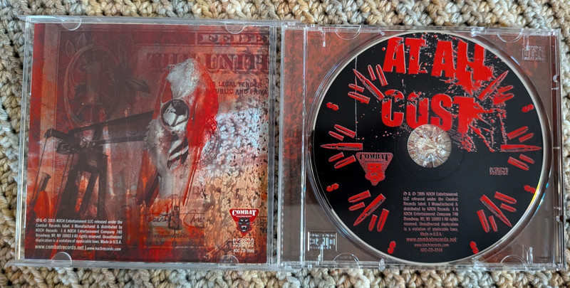 AT ALL COST - It's Time to Decide CD [PA] (Combat Records 2005) Great Album! gallery