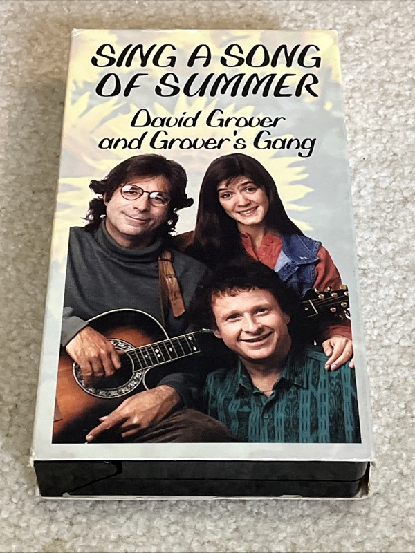 Sing A Song Of Summer VHS David Grover & Grover’s Gang 1995 Great Barrington MA