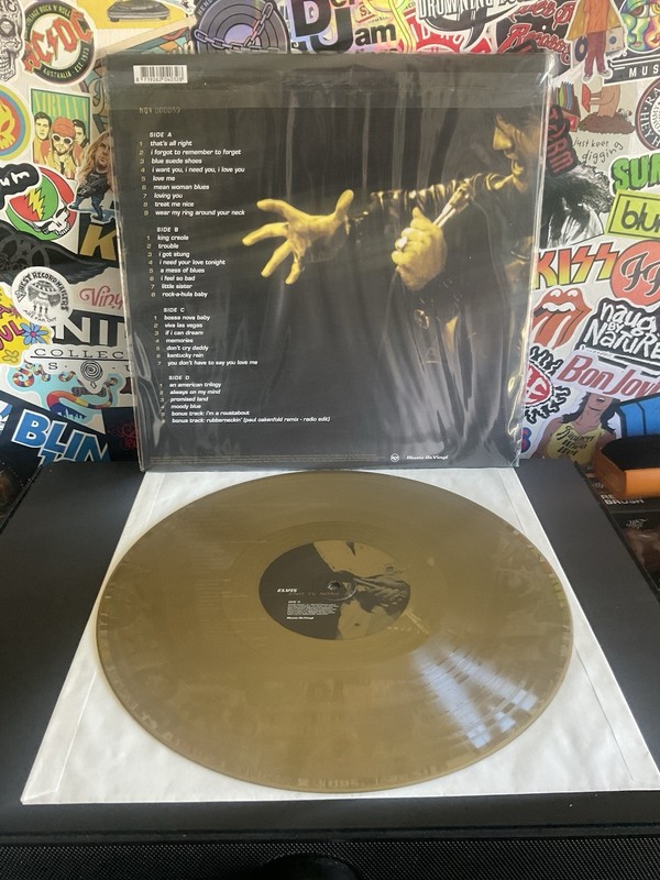 ELVIS PRESLEY 2nd To None VG++ 2LP GOLD VINYL W/HYPE STICKER/2000 gallery