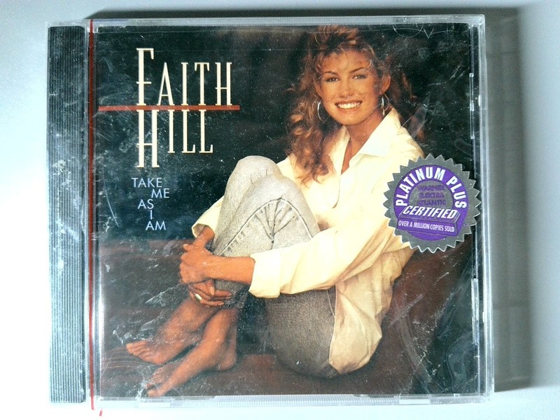 Faith Hill – Take Me As I Am CD 1993 Platinum Plus Country Warner Bros