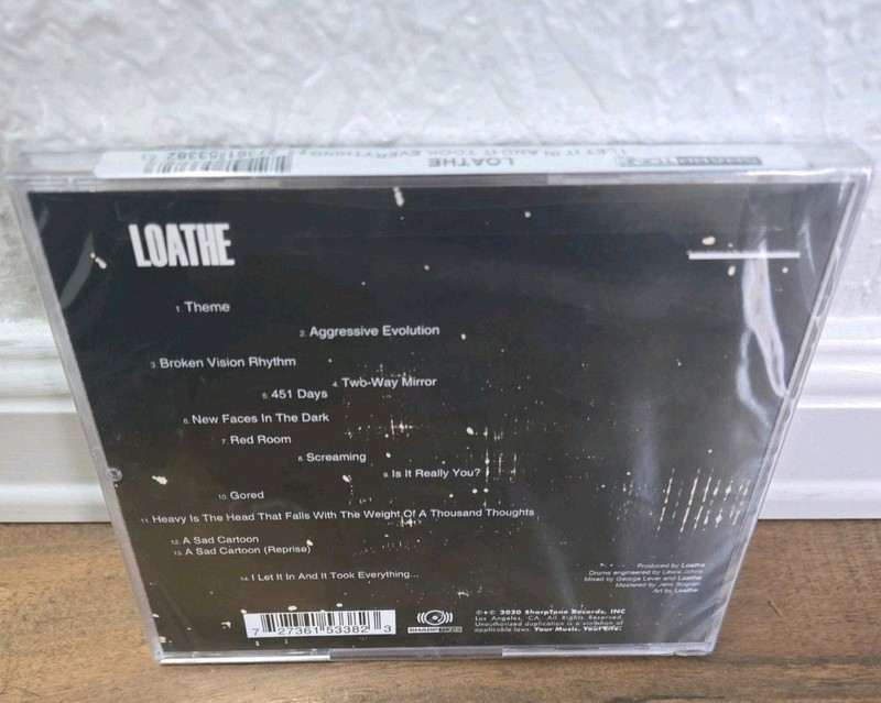 Loathe “I let It In And It Took Everything” CD NEW SEALED FREE SHIPPING