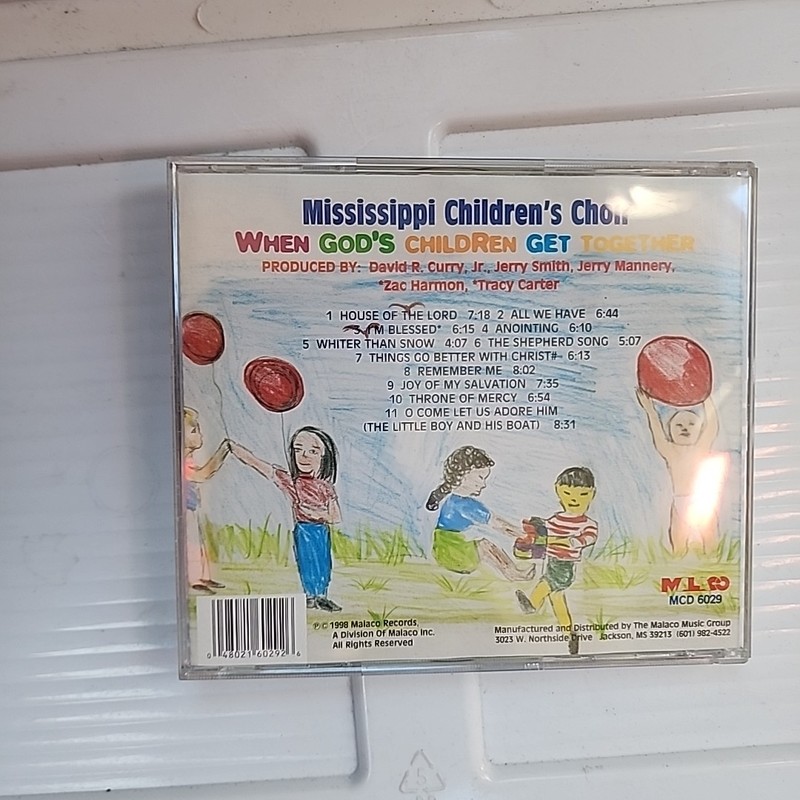 Mississippi Children's Choir - When God's Children Get Together CD *RARE* 1998 gallery