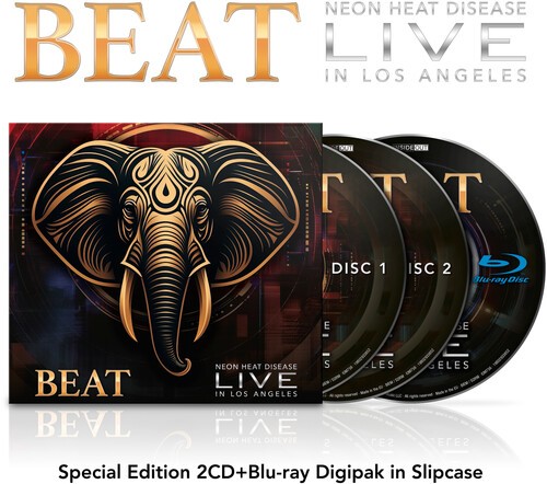 BEAT – BEAT Live [New CD] With Blu-Ray, Digipack Packaging