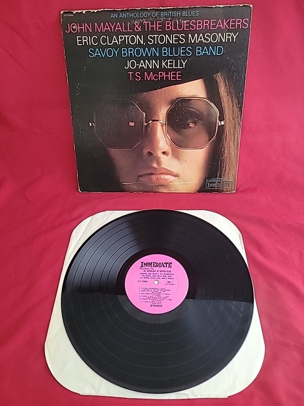 An Anthology Of British Blues Lp Vinyl Record Album Various Artists